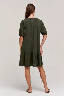 Velvet By Graham & Spencer BECCA PUFF SLEEVE DRESS Womens 15 Velvet By Graham & Spencer BECCA PUFF SLEEVE DRESS Womens