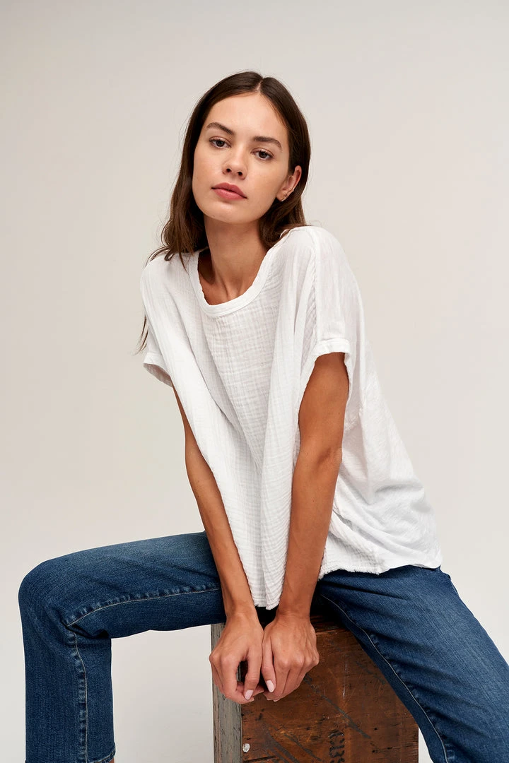 Velvet By Graham & Spencer CORA BOXY TEE 10 Velvet By Graham & Spencer CORA BOXY TEE