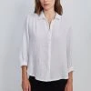 Velvet By Graham & Spencer DAYNA 3/4 SLEEVE BUTTON-UP BLOUSE 1 Velvet By Graham & Spencer DAYNA 3/4 SLEEVE BUTTON-UP BLOUSE
