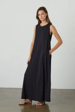 Velvet By Graham & Spencer Womens EDITH SLEEVELESS MAXI DRESS