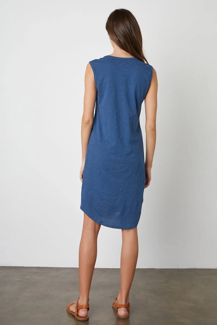 Velvet By Graham & Spencer Womens JANNA SCOOP NECK TANK DRESS 6 Velvet By Graham & Spencer Womens JANNA SCOOP NECK TANK DRESS