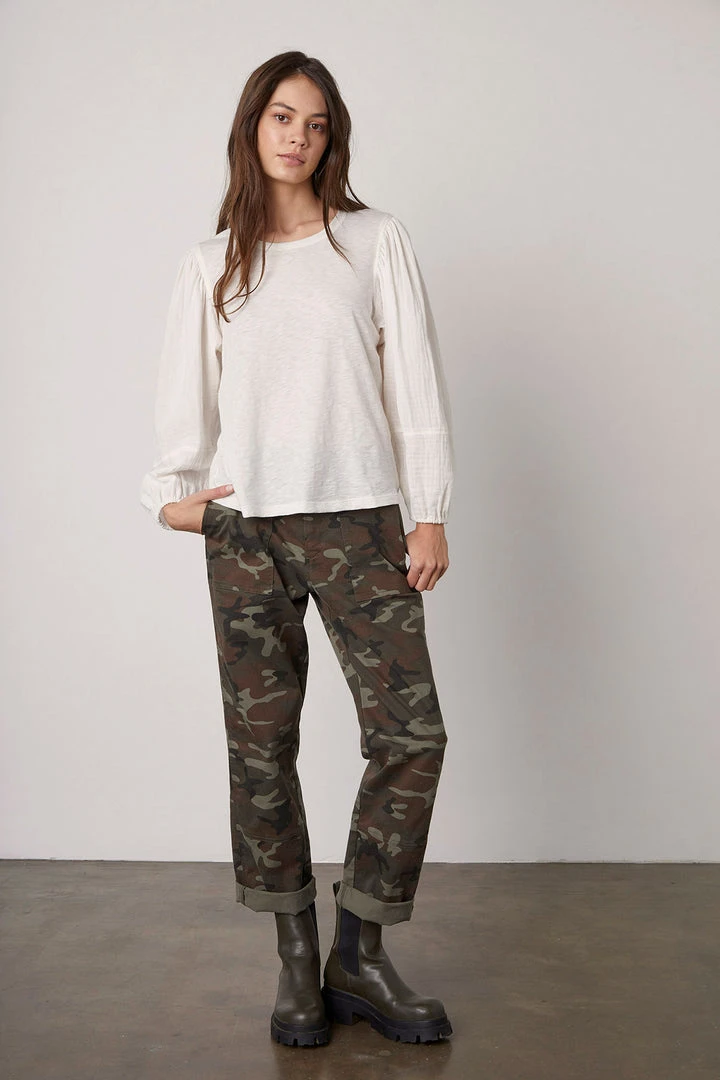 Velvet By Graham & Spencer JAYLA PUFF SLEEVE TOP 5 Velvet By Graham & Spencer JAYLA PUFF SLEEVE TOP