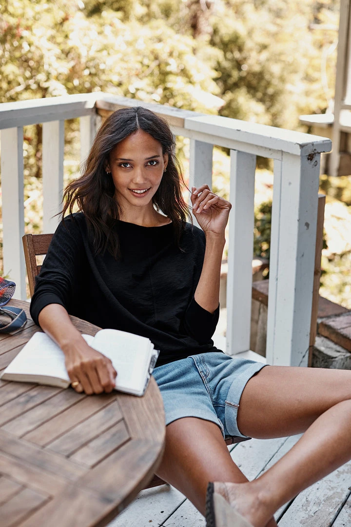 Velvet By Graham & Spencer JOSS DOLMAN SLEEVE TEE Womens 22 Velvet By Graham & Spencer JOSS DOLMAN SLEEVE TEE Womens