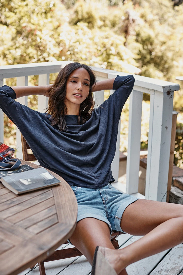 Velvet By Graham & Spencer JOSS DOLMAN SLEEVE TEE Womens 16 Velvet By Graham & Spencer JOSS DOLMAN SLEEVE TEE Womens