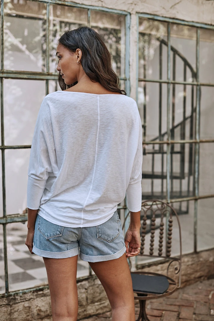 Velvet By Graham & Spencer JOSS DOLMAN SLEEVE TEE Womens 11 Velvet By Graham & Spencer JOSS DOLMAN SLEEVE TEE Womens