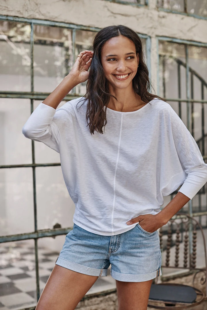 Velvet By Graham & Spencer JOSS DOLMAN SLEEVE TEE Womens 9 Velvet By Graham & Spencer JOSS DOLMAN SLEEVE TEE Womens