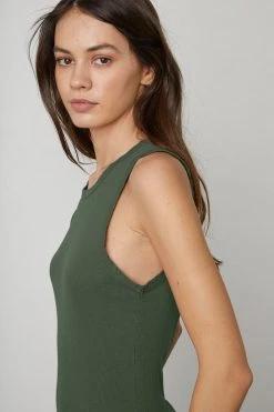 Velvet By Graham & Spencer Womens MAXIE RIBBED TANK TOP 23 Velvet By Graham & Spencer Womens MAXIE RIBBED TANK TOP