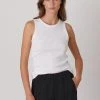 Velvet By Graham & Spencer Womens MAXIE RIBBED TANK TOP 1 Velvet By Graham & Spencer Womens MAXIE RIBBED TANK TOP