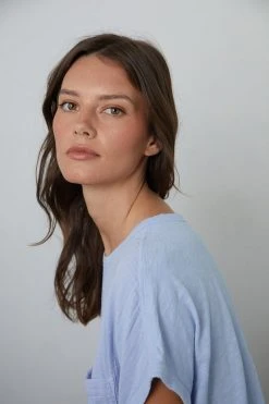 Velvet By Graham & Spencer HANNA COTTON SLUB MIX DRESS Womens 20 Velvet By Graham & Spencer HANNA COTTON SLUB MIX DRESS Womens