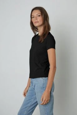 Velvet By Graham & Spencer SIERRA CREW NECK TEE