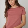 Velvet By Graham & Spencer SIERRA CREW NECK TEE Womens 2 Velvet By Graham & Spencer SIERRA CREW NECK TEE Womens