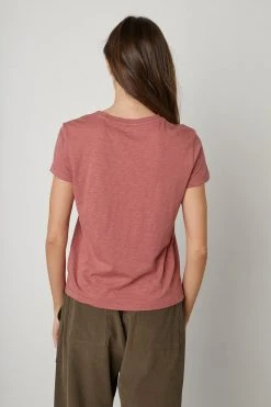 Velvet By Graham & Spencer SIERRA CREW NECK TEE Womens 13 Velvet By Graham & Spencer SIERRA CREW NECK TEE Womens