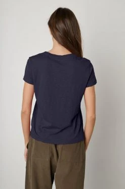 Velvet By Graham & Spencer SIERRA CREW NECK TEE Womens 17 Velvet By Graham & Spencer SIERRA CREW NECK TEE Womens