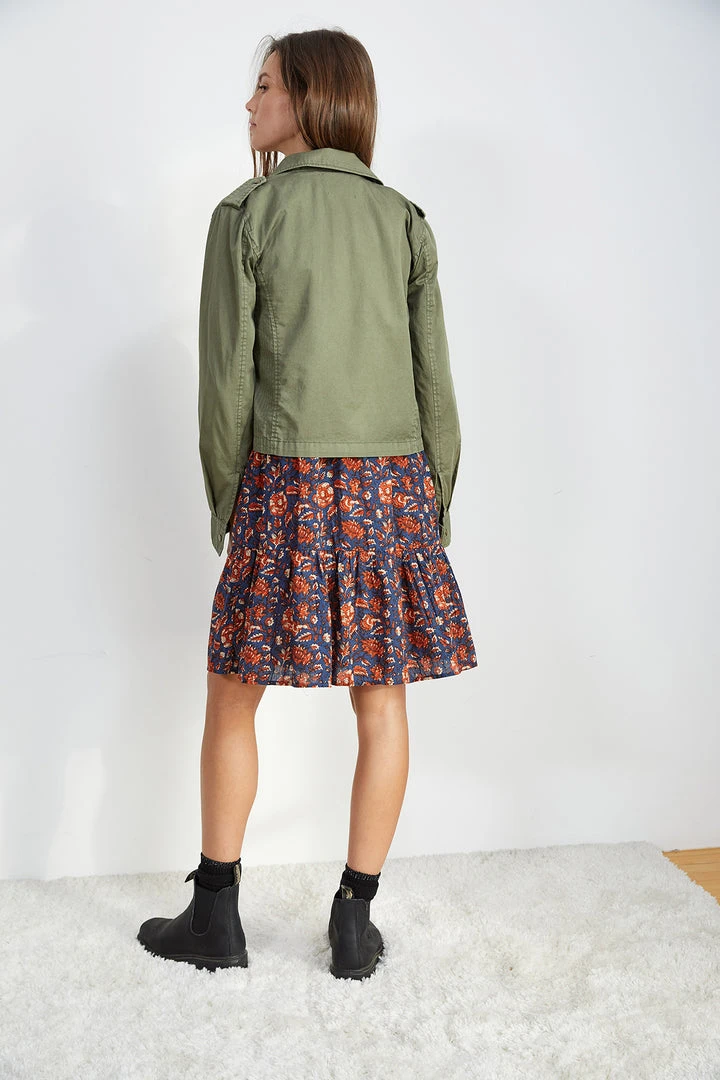 Velvet By Graham & Spencer Womens DIXIE CROPPED ARMY JACKET 5 Velvet By Graham & Spencer Womens DIXIE CROPPED ARMY JACKET