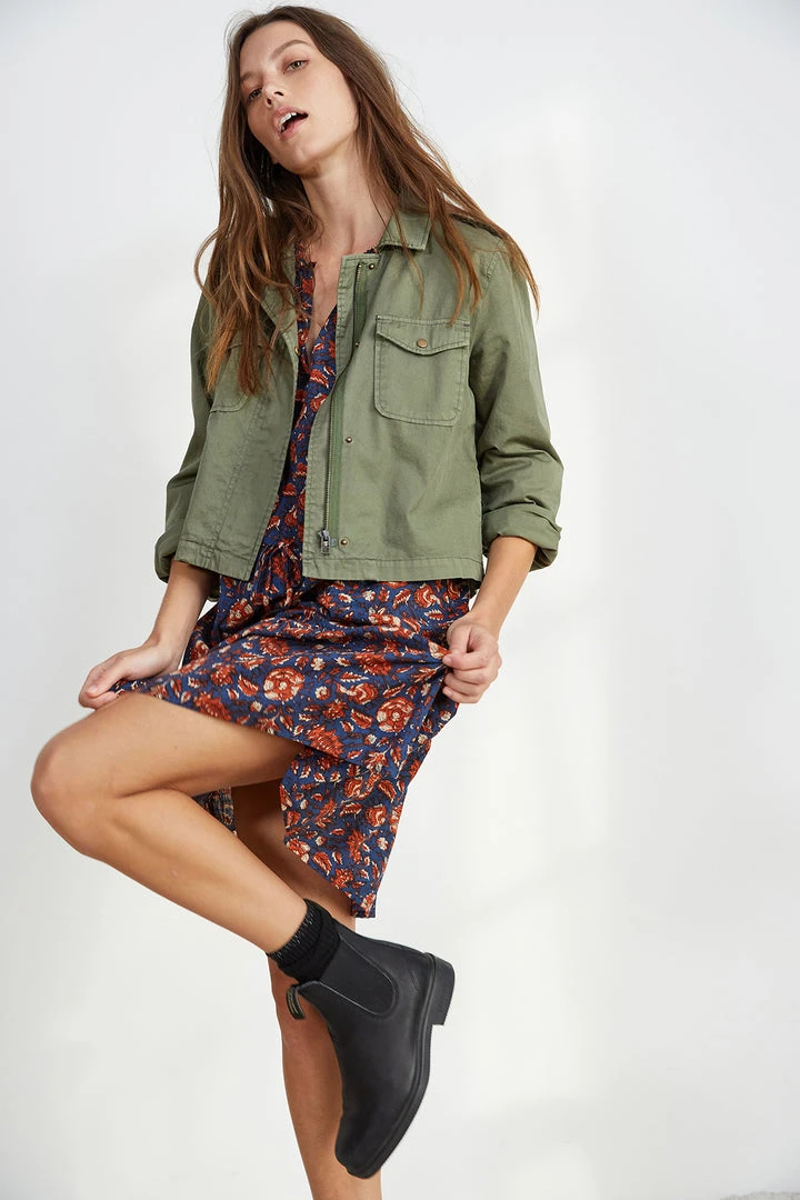 Velvet By Graham & Spencer Womens DIXIE CROPPED ARMY JACKET 7 Velvet By Graham & Spencer Womens DIXIE CROPPED ARMY JACKET