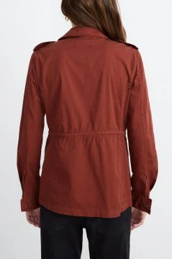 Velvet By Graham & Spencer RUBY LIGHT-WEIGHT ARMY JACKET 20 Velvet By Graham & Spencer RUBY LIGHT-WEIGHT ARMY JACKET