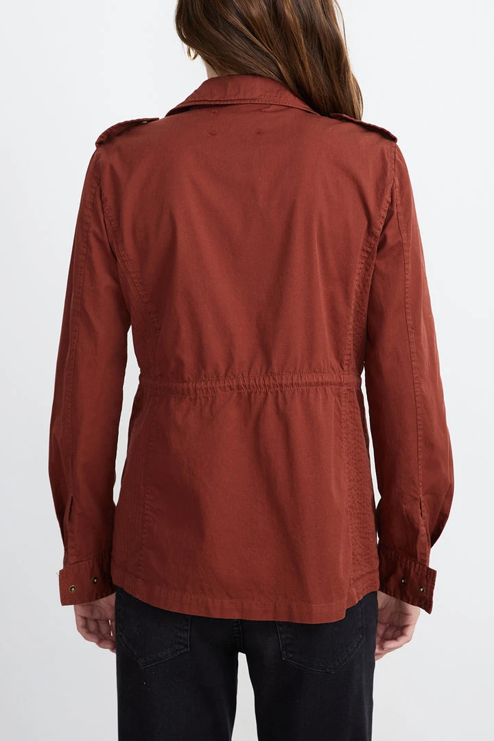 Velvet By Graham & Spencer RUBY LIGHT-WEIGHT ARMY JACKET 5 Velvet By Graham & Spencer RUBY LIGHT-WEIGHT ARMY JACKET