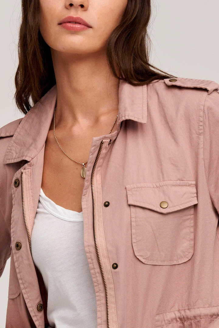 Velvet By Graham & Spencer RUBY LIGHT-WEIGHT ARMY JACKET Womens 23 Velvet By Graham & Spencer RUBY LIGHT-WEIGHT ARMY JACKET Womens