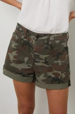 Velvet By Graham & Spencer Womens IZABEL ROLLED HEM SHORT