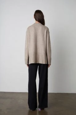 Velvet By Graham & Spencer Womens DANNY MOCK NECK SWEATER 10 Velvet By Graham & Spencer Womens DANNY MOCK NECK SWEATER