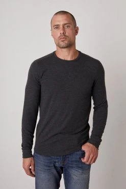 Velvet By Graham & Spencer BRONSON COZY JERSEY KNIT SHIRT