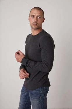 Velvet By Graham & Spencer BRONSON COZY JERSEY KNIT SHIRT