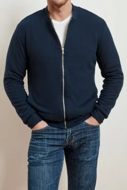Velvet By Graham & Spencer Mens CABE COZY JERSEY BOMBER JACKET 17 Velvet By Graham & Spencer Mens CABE COZY JERSEY BOMBER JACKET