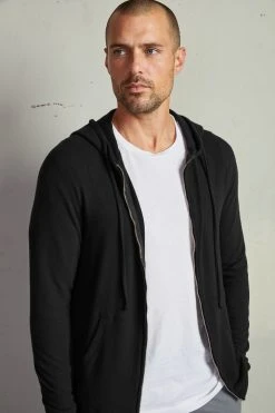 Velvet By Graham & Spencer LOUDON ZIP HOODIE 16 Velvet By Graham & Spencer LOUDON ZIP HOODIE