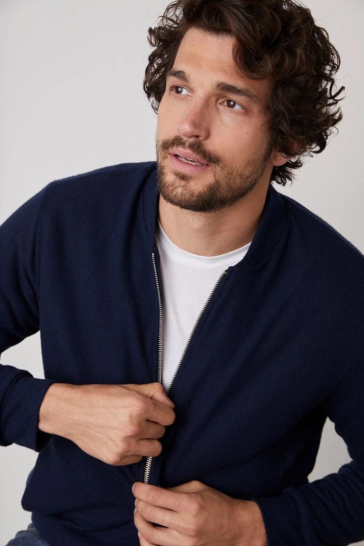 Velvet By Graham & Spencer MILES ZIP-UP JACKET 14 Velvet By Graham & Spencer MILES ZIP-UP JACKET