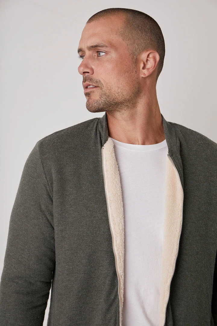 Velvet By Graham & Spencer MILES ZIP-UP JACKET 12 Velvet By Graham & Spencer MILES ZIP-UP JACKET