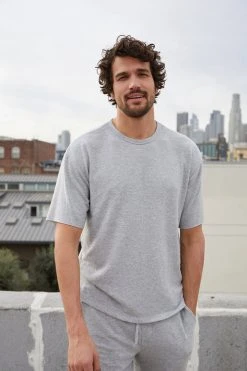 Velvet By Graham & Spencer NEWALL CREW NECK SHIRT Mens