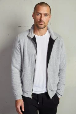 Velvet By Graham & Spencer SOLOMON BOMBER JACKET Mens 15 Velvet By Graham & Spencer SOLOMON BOMBER JACKET Mens