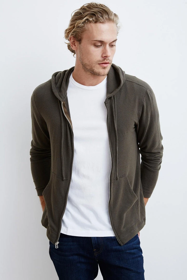 Velvet By Graham & Spencer LOUDON ZIP HOODIE 10 Velvet By Graham & Spencer LOUDON ZIP HOODIE