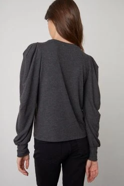 Velvet By Graham & Spencer Womens BIANCA PUFF SLEEVE TOP 20 Velvet By Graham & Spencer Womens BIANCA PUFF SLEEVE TOP