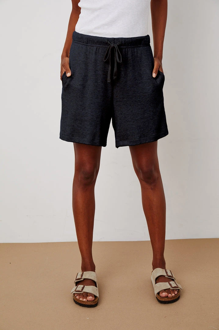 Velvet By Graham & Spencer Womens JANEY DRAWSTRING SHORT 7 Velvet By Graham & Spencer Womens JANEY DRAWSTRING SHORT