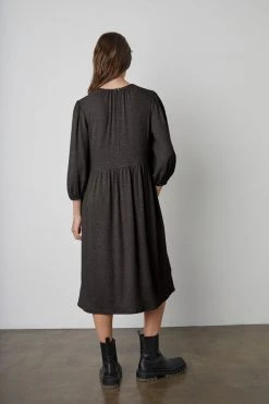 Velvet By Graham & Spencer SCARLET PUFF SLEEVE DRESS 17 Velvet By Graham & Spencer SCARLET PUFF SLEEVE DRESS