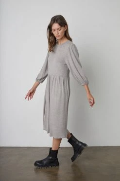 Velvet By Graham & Spencer SCARLET PUFF SLEEVE DRESS 13 Velvet By Graham & Spencer SCARLET PUFF SLEEVE DRESS