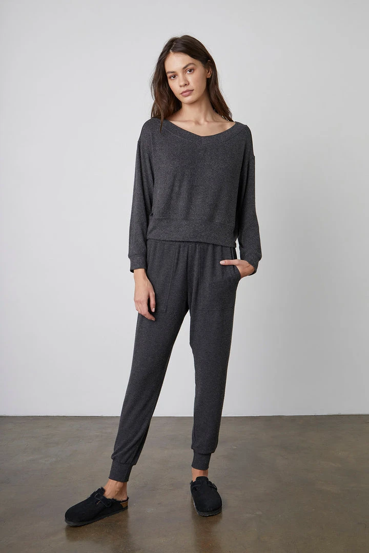 Velvet By Graham & Spencer JUDY DRAWSTRING SWEATPANT 5 Velvet By Graham & Spencer JUDY DRAWSTRING SWEATPANT