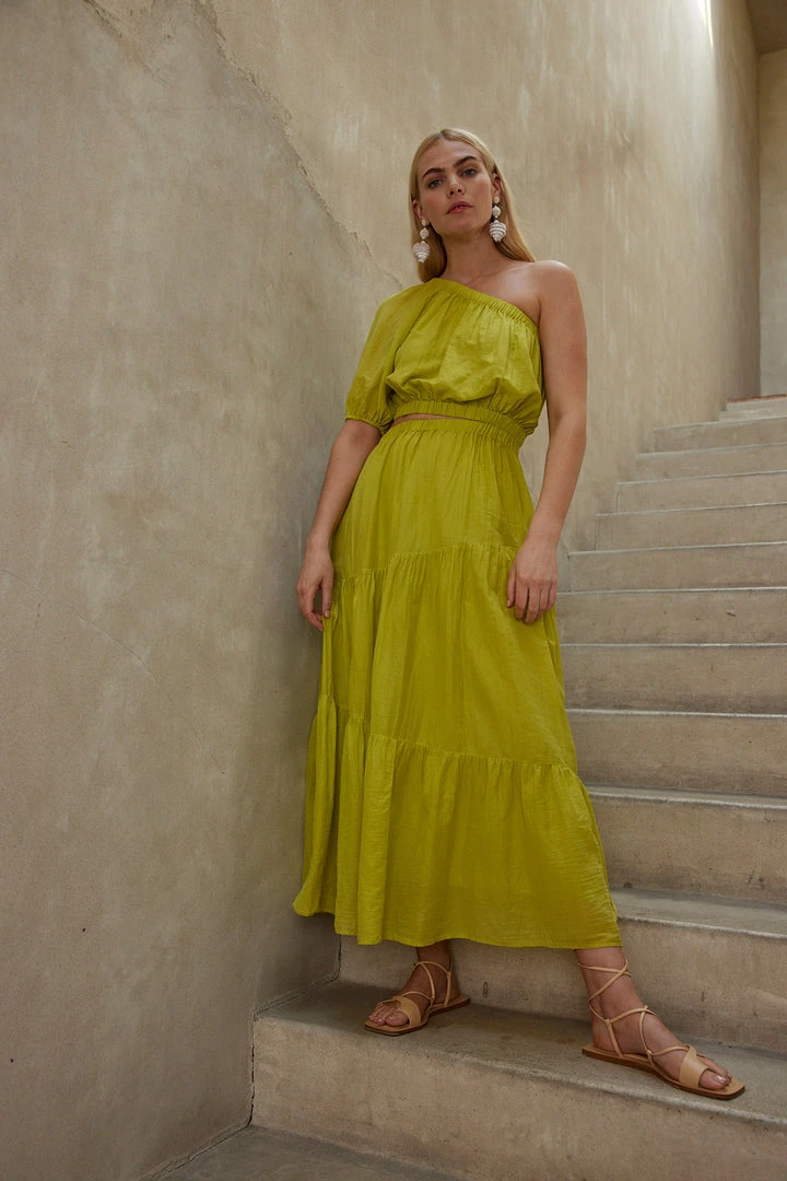 Velvet By Graham & Spencer CRISTA ONE SHOULDER MAXI DRESS Womens 12 Velvet By Graham & Spencer CRISTA ONE SHOULDER MAXI DRESS Womens