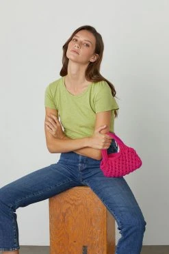 Velvet By Jenny Graham BENNIE CROCHET BAG