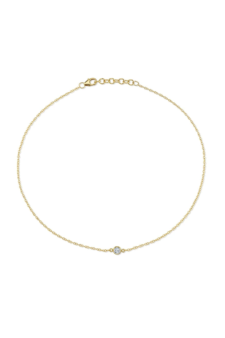 Velvet By Graham & Spencer CZ BEZEL CHOKER BY SLOAN Accessories 3 Velvet By Graham & Spencer CZ BEZEL CHOKER BY SLOAN Accessories