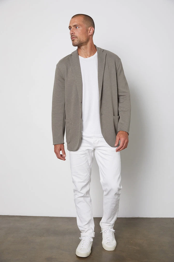 Velvet By Graham & Spencer BENJAMIN COTTON BLEND BLAZER 4 Velvet By Graham & Spencer BENJAMIN COTTON BLEND BLAZER