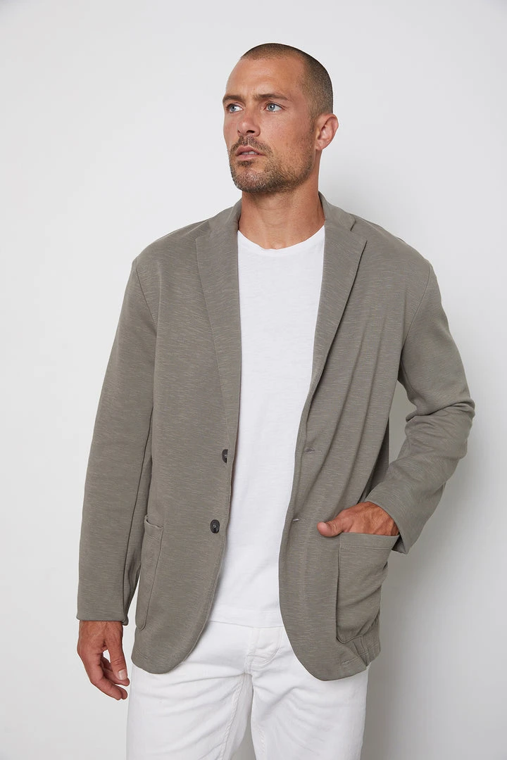 Velvet By Graham & Spencer BENJAMIN COTTON BLEND BLAZER 3 Velvet By Graham & Spencer BENJAMIN COTTON BLEND BLAZER