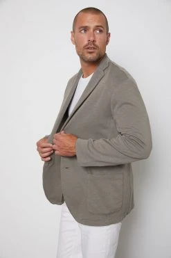 Velvet By Graham & Spencer BENJAMIN COTTON BLEND BLAZER 9 Velvet By Graham & Spencer BENJAMIN COTTON BLEND BLAZER