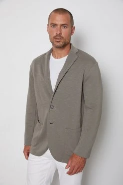 Velvet By Graham & Spencer BENJAMIN COTTON BLEND BLAZER 10 Velvet By Graham & Spencer BENJAMIN COTTON BLEND BLAZER