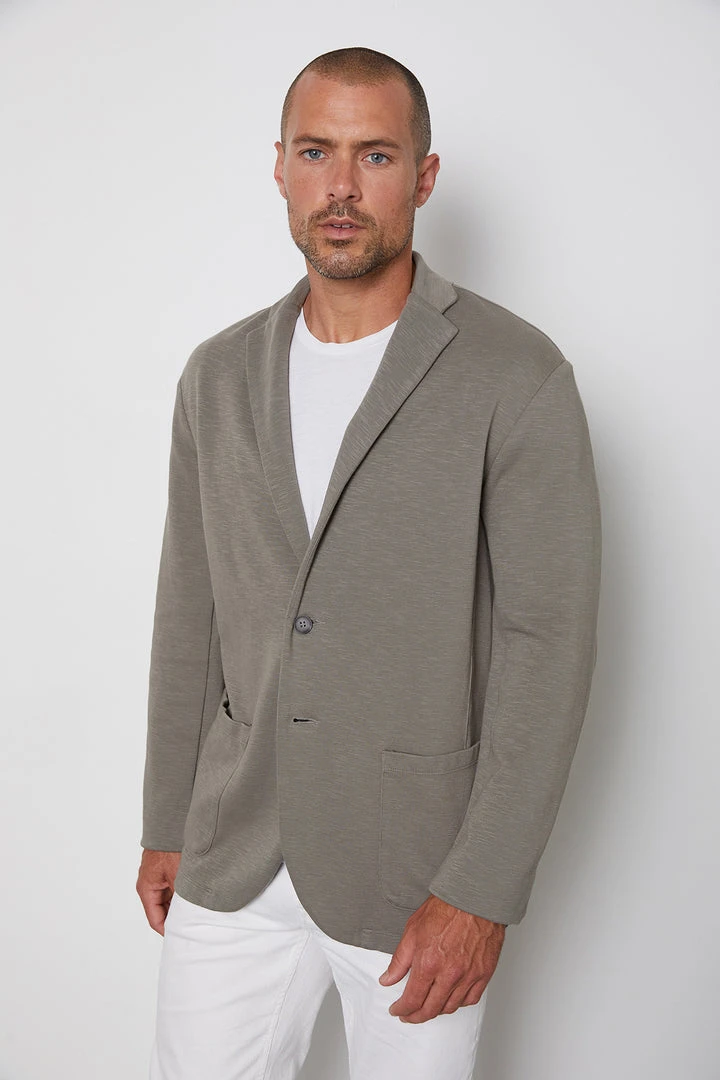 Velvet By Graham & Spencer BENJAMIN COTTON BLEND BLAZER 6 Velvet By Graham & Spencer BENJAMIN COTTON BLEND BLAZER