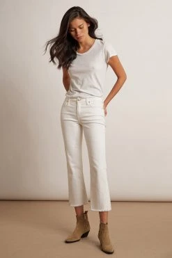 Velvet By Graham & Spencer TWIGGY HIGH RISE CROP JEAN 8 Velvet By Graham & Spencer TWIGGY HIGH RISE CROP JEAN