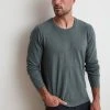 Velvet By Graham & Spencer JACKSON DISTRESSED SLUB TEE 1 Velvet By Graham & Spencer JACKSON DISTRESSED SLUB TEE