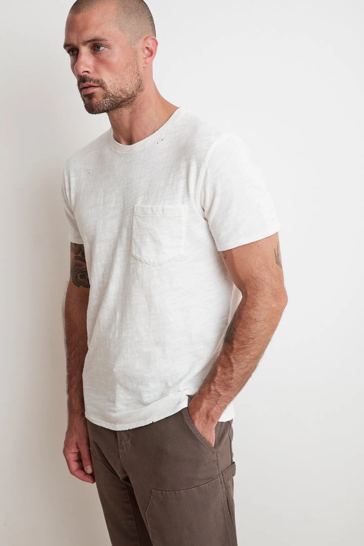 Velvet By Graham & Spencer DAVY DISTRESSED SLUB TEE 8 Velvet By Graham & Spencer DAVY DISTRESSED SLUB TEE