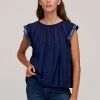 Velvet By Graham & Spencer MILAN CAP SLEEVE BLOUSE 1 Velvet By Graham & Spencer MILAN CAP SLEEVE BLOUSE